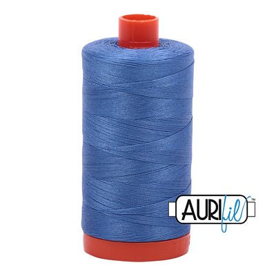 Aurifil Thread Cotton Mako 50wt 1300m Medium Grey