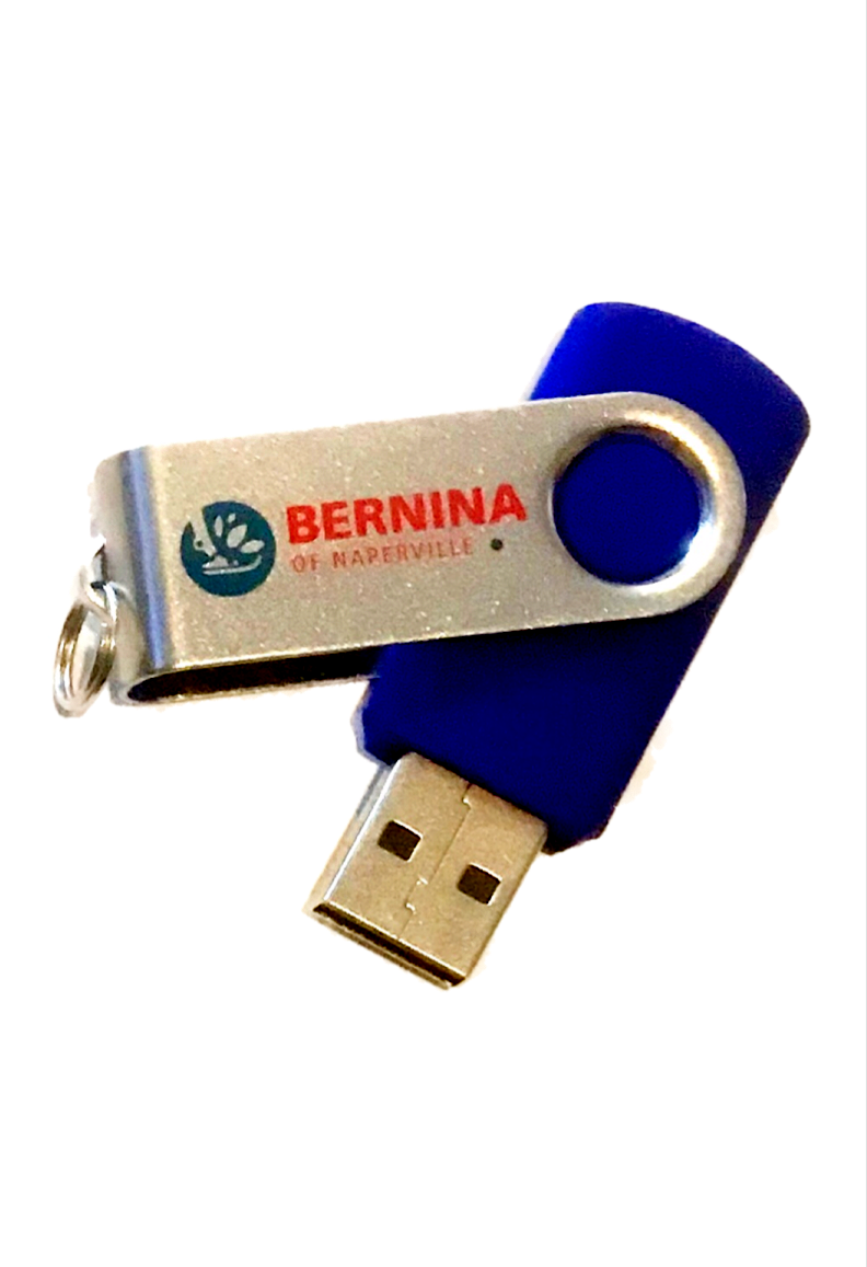 BERNINA USB Stick - Transfer data with ease - BERNINA