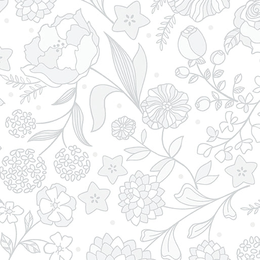 Amanda Murphy BOTANICA: Feature-Cloud (1/4 Yard)