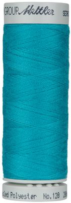 SERACYCLE: 50wt 100% Recycled Poly-Caribbean Blue 1394