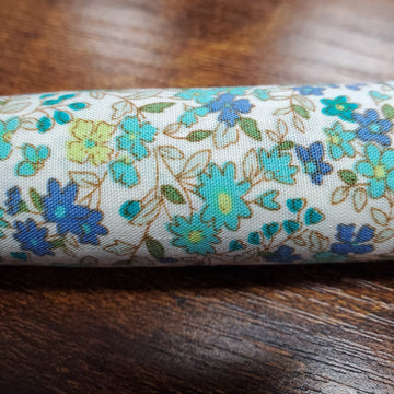 FRENCH FAT QUARTER: Teal Garden