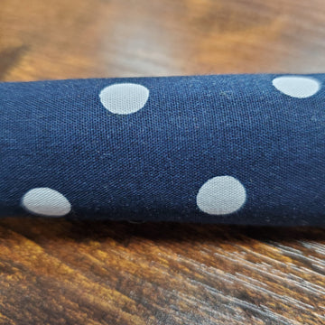 FRENCH FAT QUARTER: Navy Dot