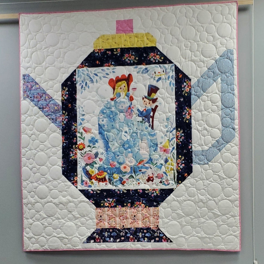 Down the Rabbit Hole: Tea Pot quilt kit