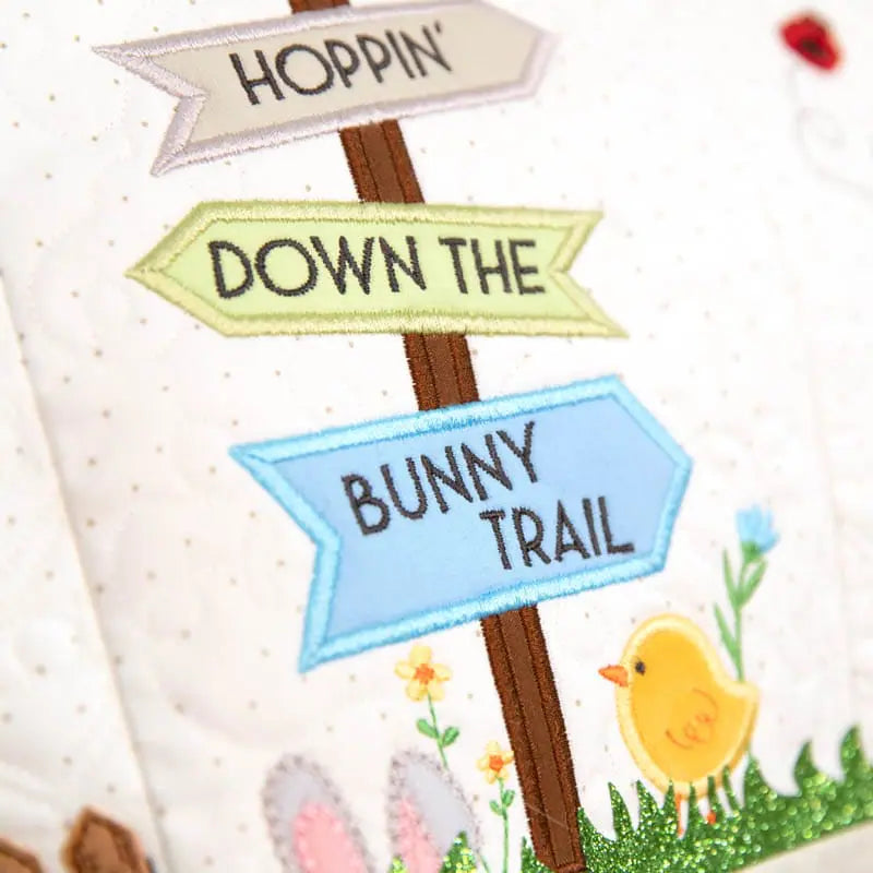 Kimberbell: Hoppin' Down the Bunny Trail Bench Pillow Kit