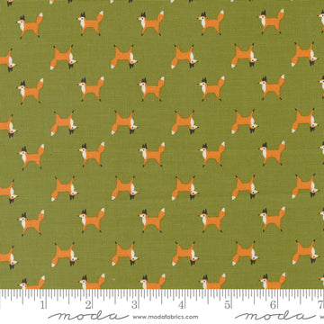 WOODLAND WONDER: Fox Trot-Fern (1/4 Yard)