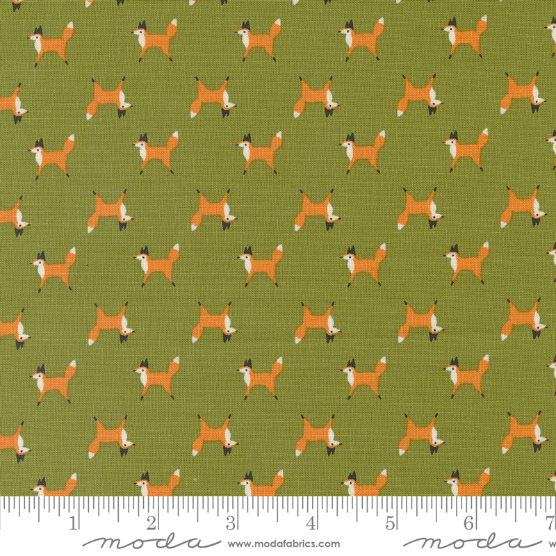 WOODLAND WONDER: Fox Trot-Fern (1/4 Yard)