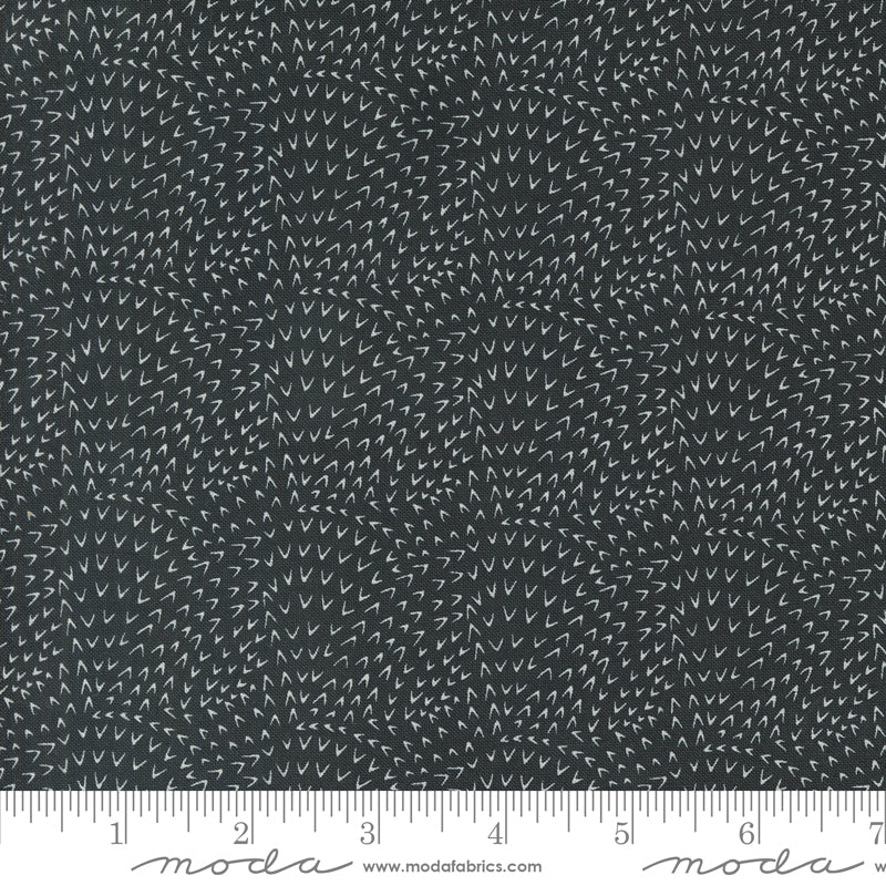 WOODLAND WONDER: Angle Tangle-Midnight (1/4 Yard)