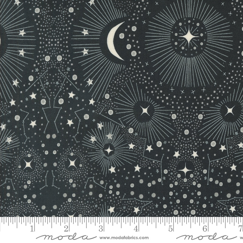 WOODLAND WONDER: Starshine-Midnight (1/4 Yard)