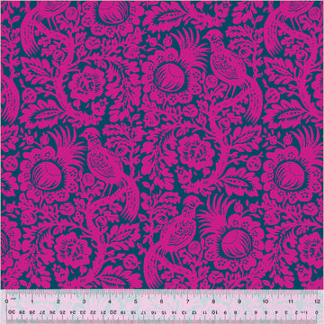 WEST PALM BEACH: Rachael Daisy-Magenta (1/4 Yard)