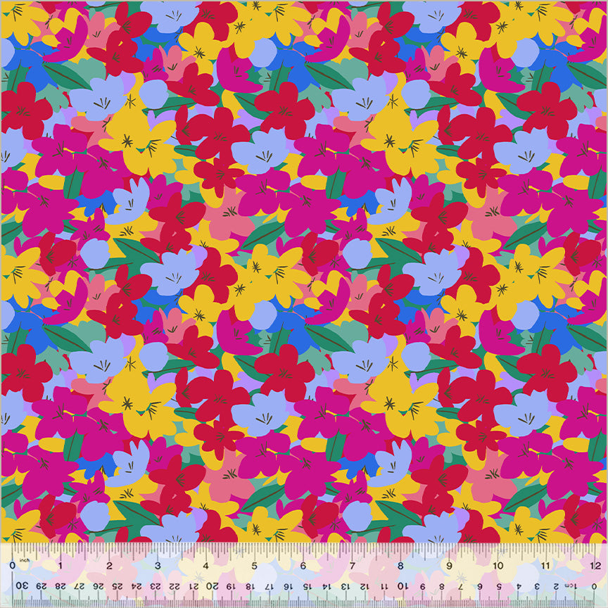 WEST PALM BEACH: Lucia-Red (1/4 Yard)