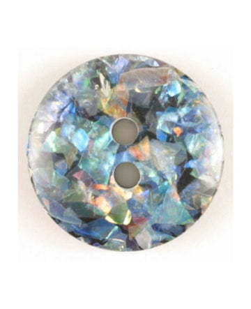 Beautiful glitter button 28mm