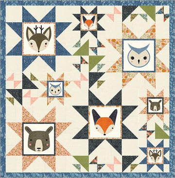 WOODLAND FRIENDS Quilt Kit