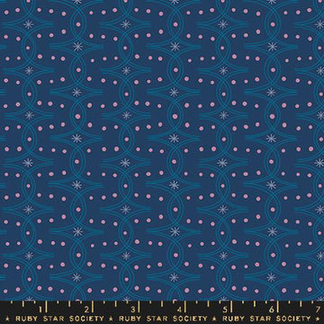 Ruby Star Society ENDPAPER: Endpaper-Bluebell (1/4 Yard)