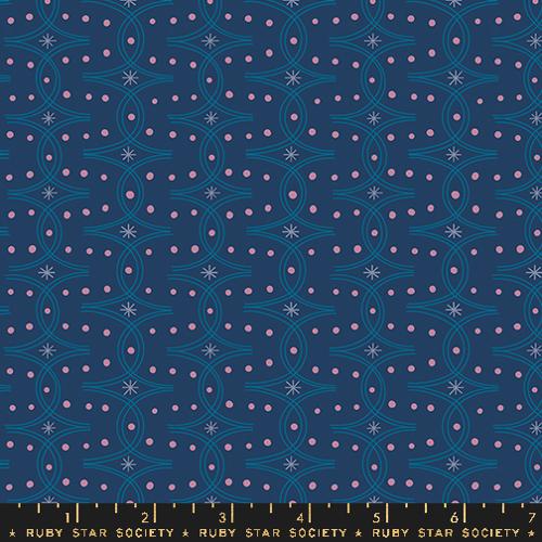 Ruby Star Society ENDPAPER: Endpaper-Bluebell (1/4 Yard)