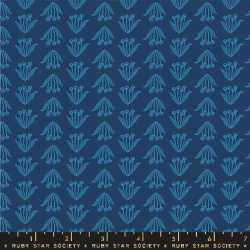 Ruby Star Society ENDPAPER: Crocus-Bluebell (1/4 Yard)