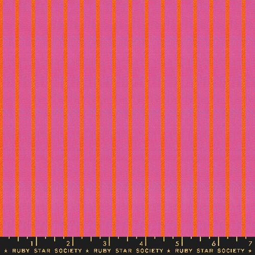 Ruby Star Society Warp Weft-OOH LUCKY LUCKY: Apron Stripe-Heliotrope (1/4 Yard)