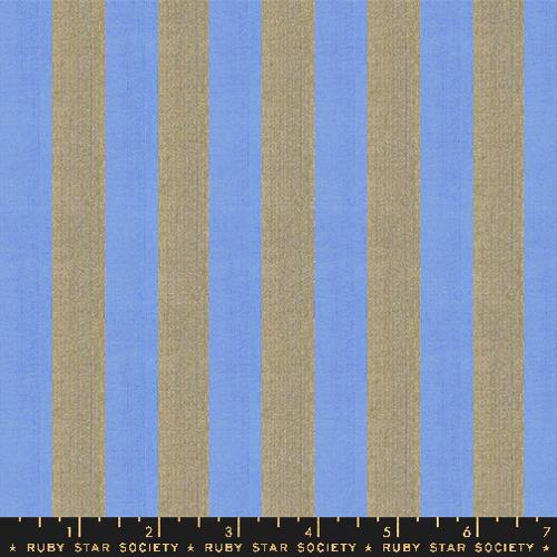 Ruby Star Society Warp Weft-OOH LUCKY LUCKY: Clothesline Stripe-Golden (1/4 Yard)