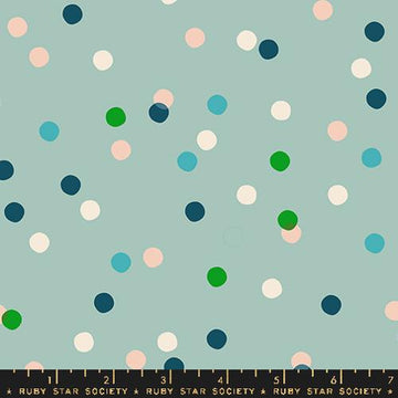 Ruby Star Society CAROUSEL: Spritz Dots-Iceberg (1/4 Yard)