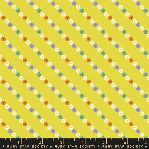 Ruby Star Society OOH LUCKY LUCKY: Garland-Citron (1/4 Yard)