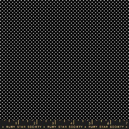 Ruby Star Society OOH LUCKY LUCKY: Mini Dot-Black (1/4 Yard)