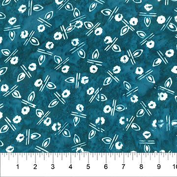 LOVE TO WEAR Rayon: Smoky Teal (1/4 Yard)