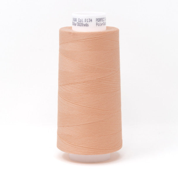 PERFECT QUILTING THREAD: 50wt cotton/poly 3500m-0134