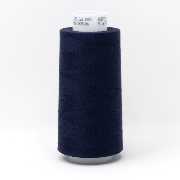 PERFECT QUILTING THREAD: 50wt cotton/poly 3500m-0825