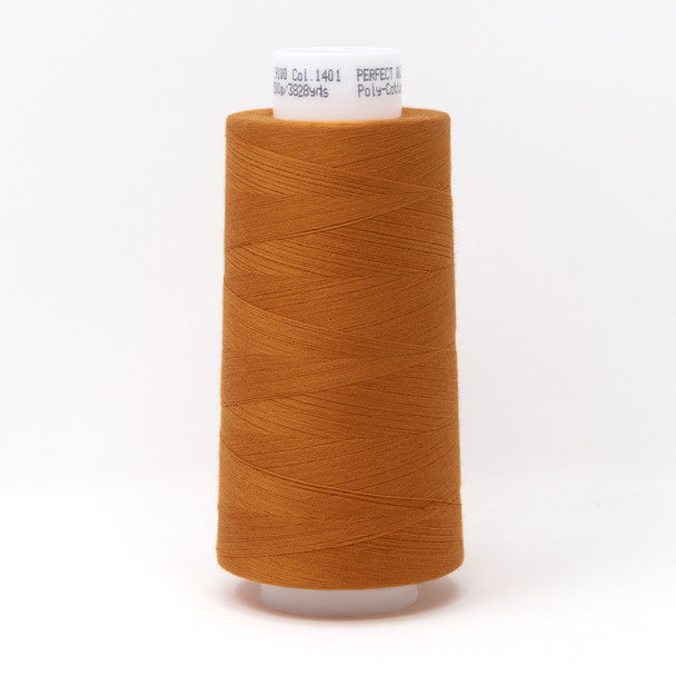 PERFECT QUILTING THREAD: 50wt cotton/poly 3500m-1401