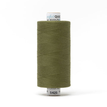 PERFECT QUILTING THREAD: 50wt cotton/poly 1000m-0420