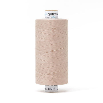 PERFECT QUILTING THREAD: 50wt cotton/poly 1000m-0600