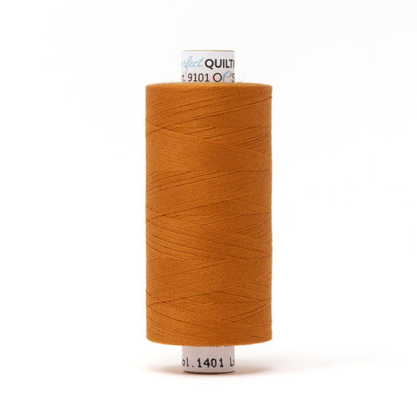 PERFECT QUILTING THREAD: 50wt cotton/poly 1000m-1401