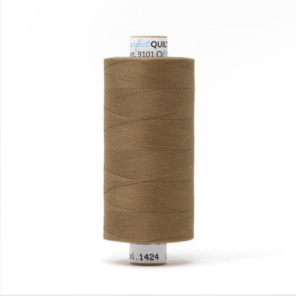 PERFECT QUILTING THREAD: 50wt cotton/poly 1000m-1424