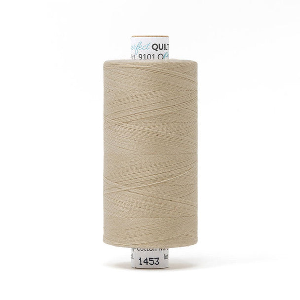 PERFECT QUILTING THREAD: 50wt cotton/poly 1000m-1453