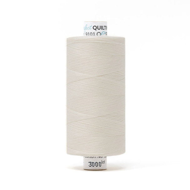 PERFECT QUILTING THREAD: 50wt cotton/poly 1000m-3000