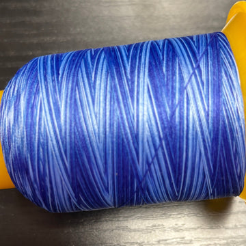 SOFTLOC: Wooly Polyester Variegated 1100yds- Cobalt 35