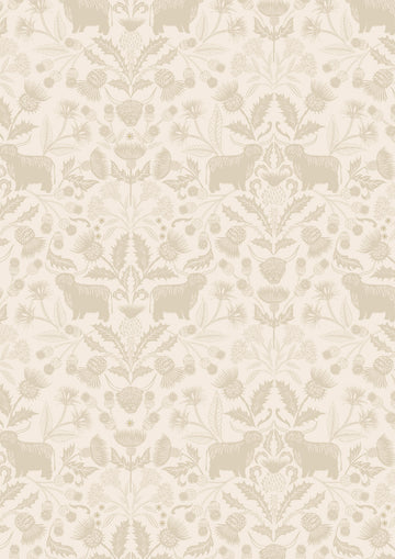 HIGHLANDS: Highlands-Cream (1/4 Yard)