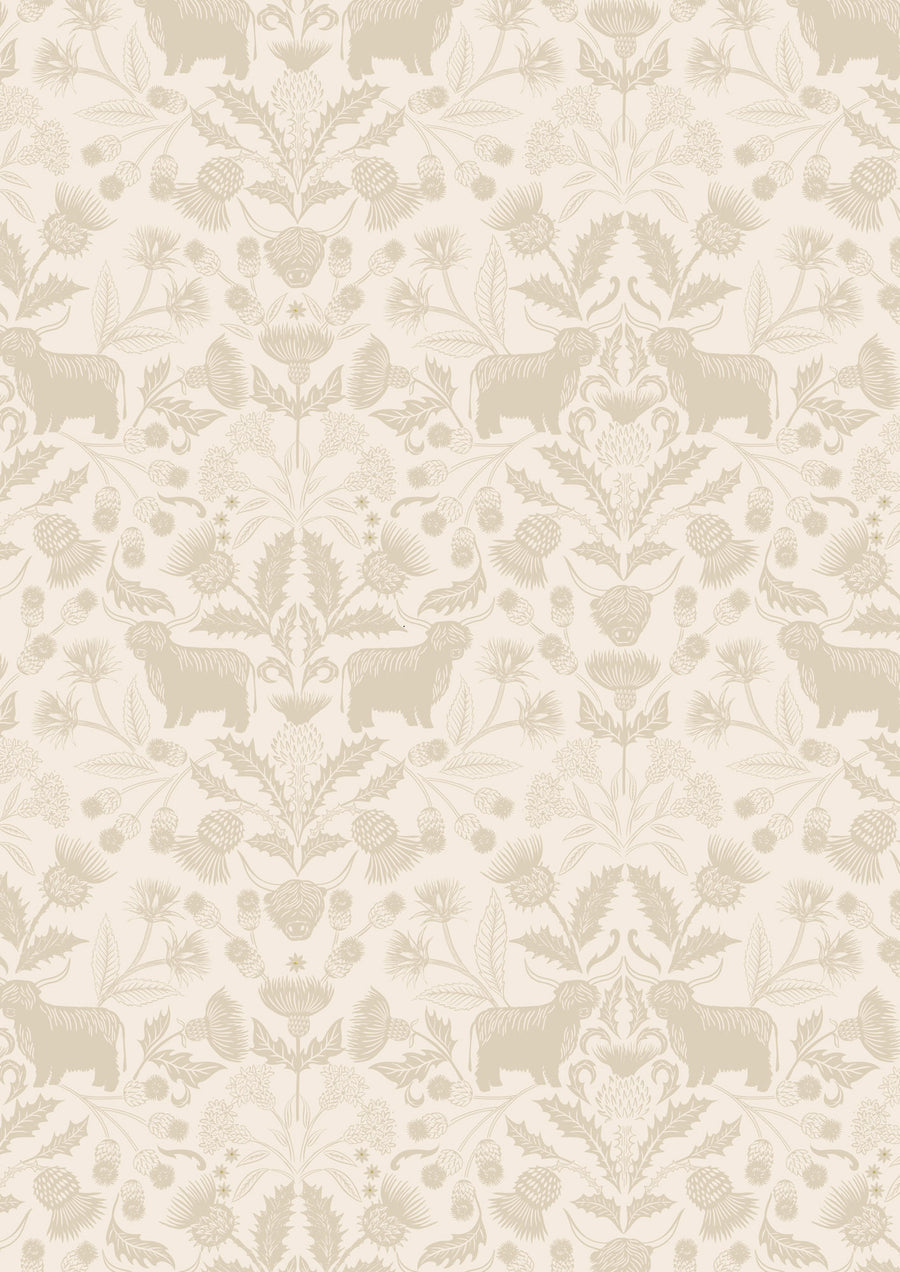 HIGHLANDS: Highlands-Cream (1/4 Yard)