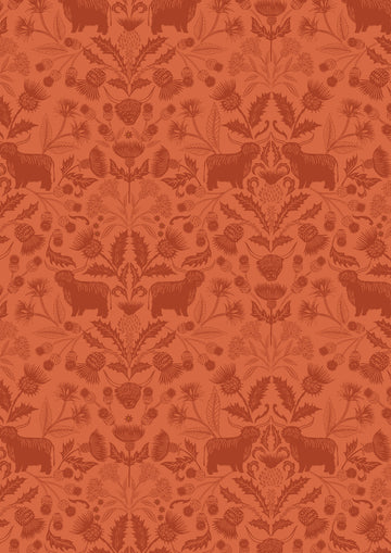 HIGHLANDS: Highlands-Highland Orange (1/4 Yard)