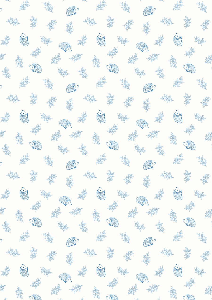 FORGET-ME-NOT LANE: Little Hedgehog-Cream (1/4 Yard)