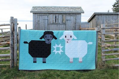 ART EAST: Knitted for Ewe Quilt Pattern