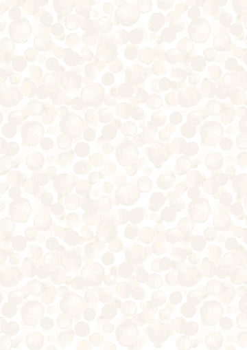 BUMBLEBERRIES: White (1/4 Yard)