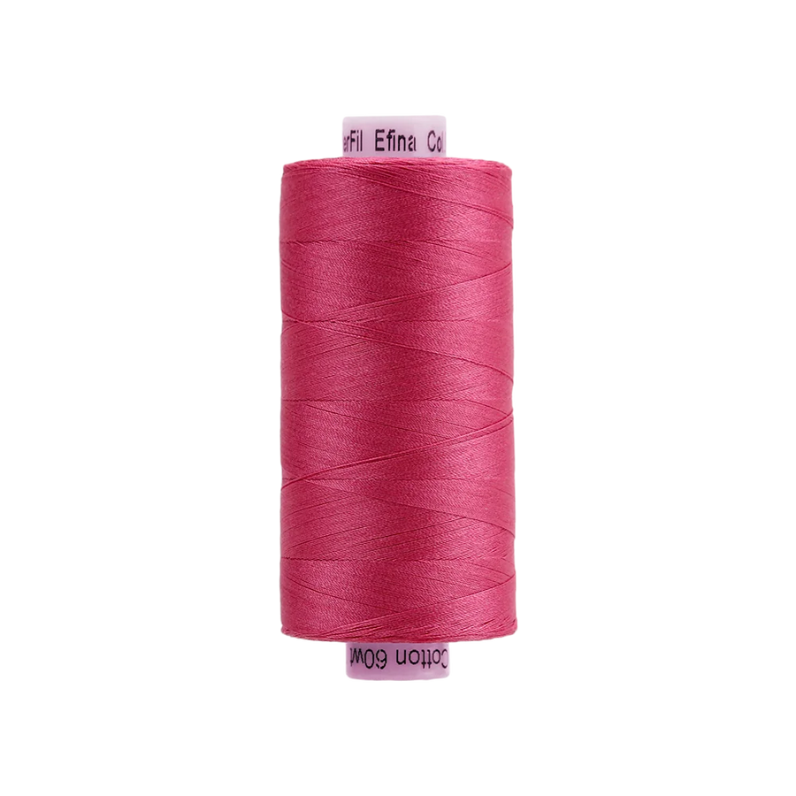 EFINA: 60wt Cotton 1500yds-Raspberry 22