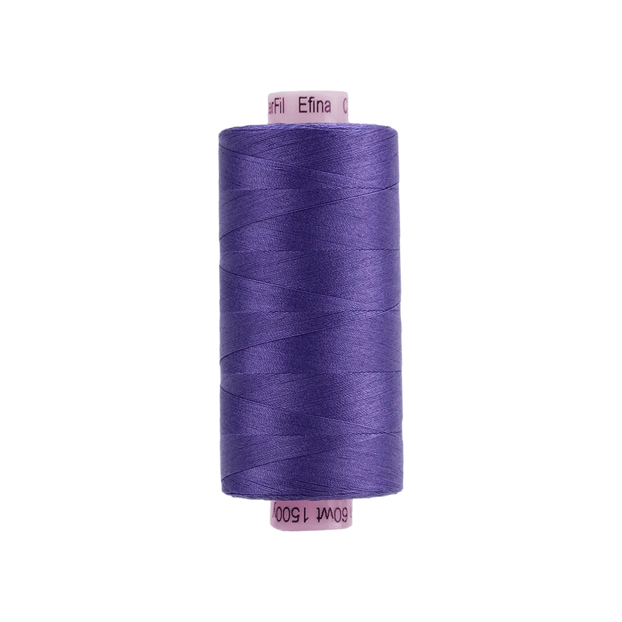 EFINA: 60wt Cotton 1500yds-Blue Iris 40