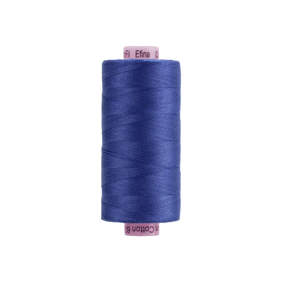 EFINA: 60wt Cotton 1500yds-Larkspur Blue 57