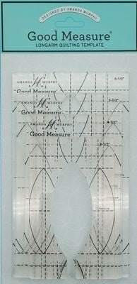 Good Measure - Circle 5 pcs Longarm Quilting Templates by Amanda Murphy  744674173010 Rulers & Templates