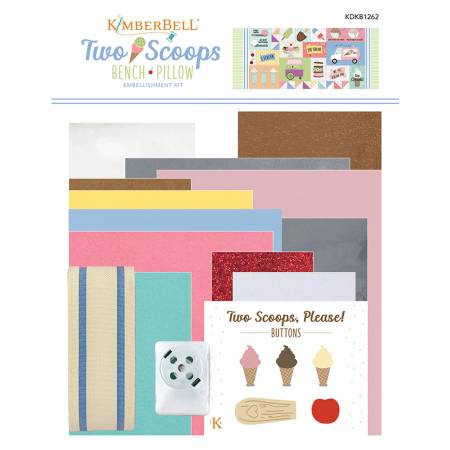 Kimberbell: Two Scoop Bench Pillow Embellishment Kit