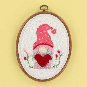 Kimberbell: Punch Needle Embroidery Kit- Be My Gnomie