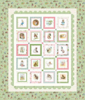 Peter Rabbit & Friends™ Panel Quilt Kit