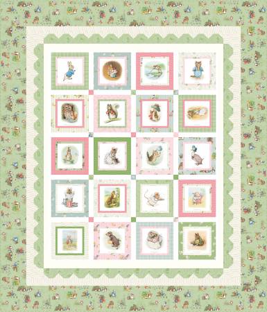 Peter Rabbit & Friends™ Panel Quilt Kit