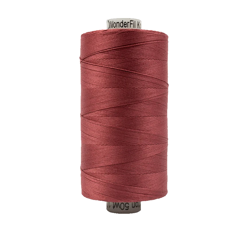 KONFETTI: 50wt Cotton 1094yds-Dark Rose 305